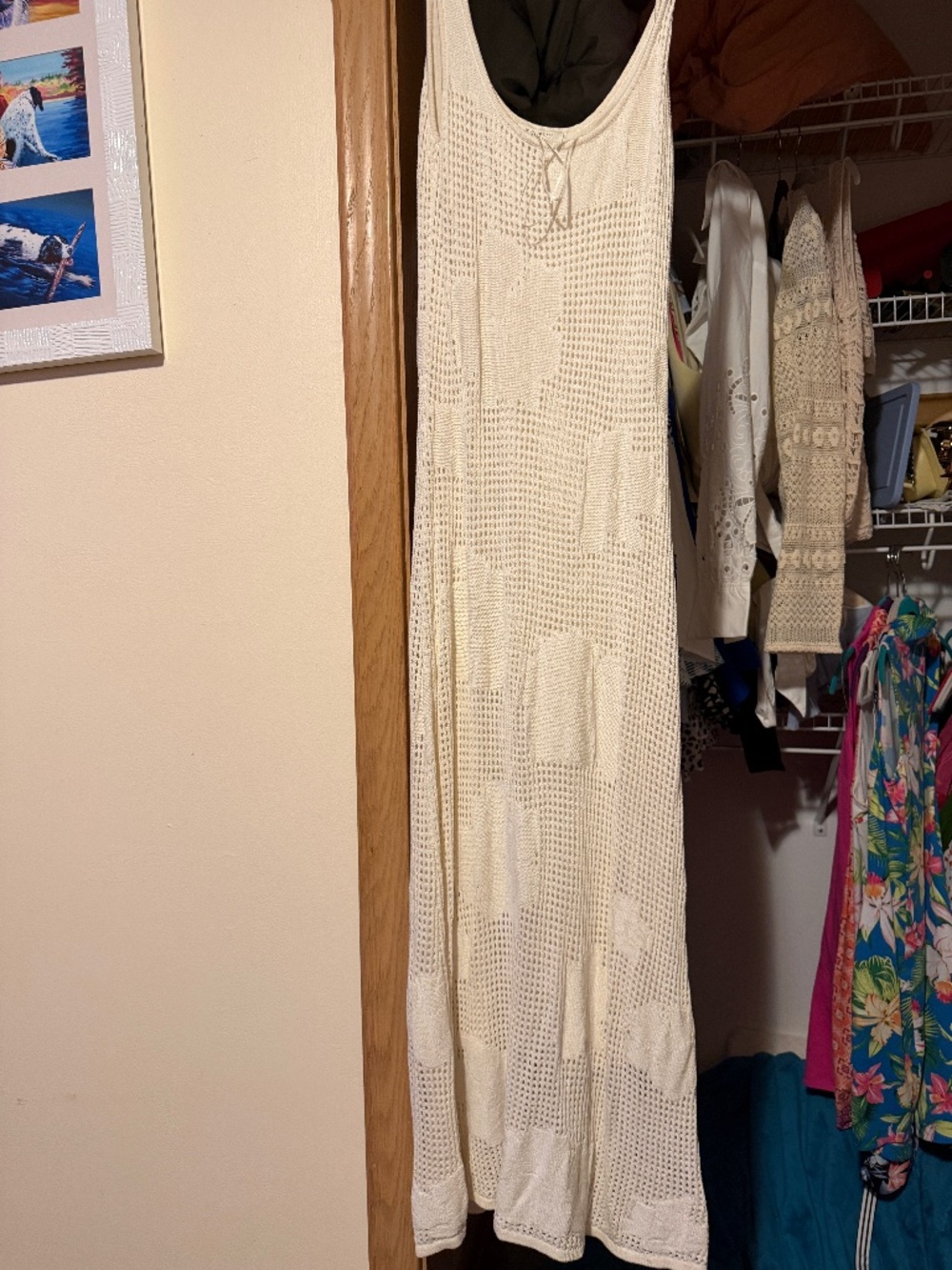 Z supply praya fleur maxi dress in color natural
